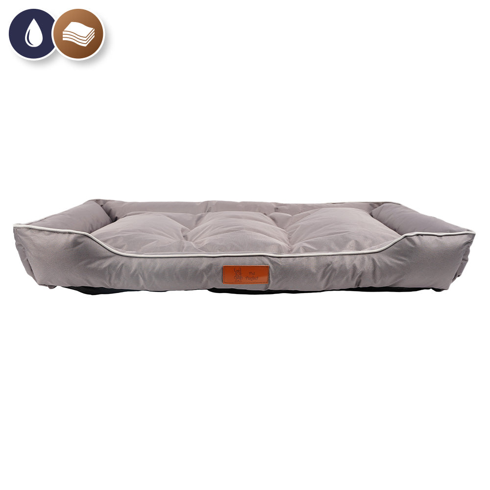 Hondenmand Ribbed Crème - 3 maten - orthopdisch Hondenmand Ribbed Crème - 3 maten - orthopdisch