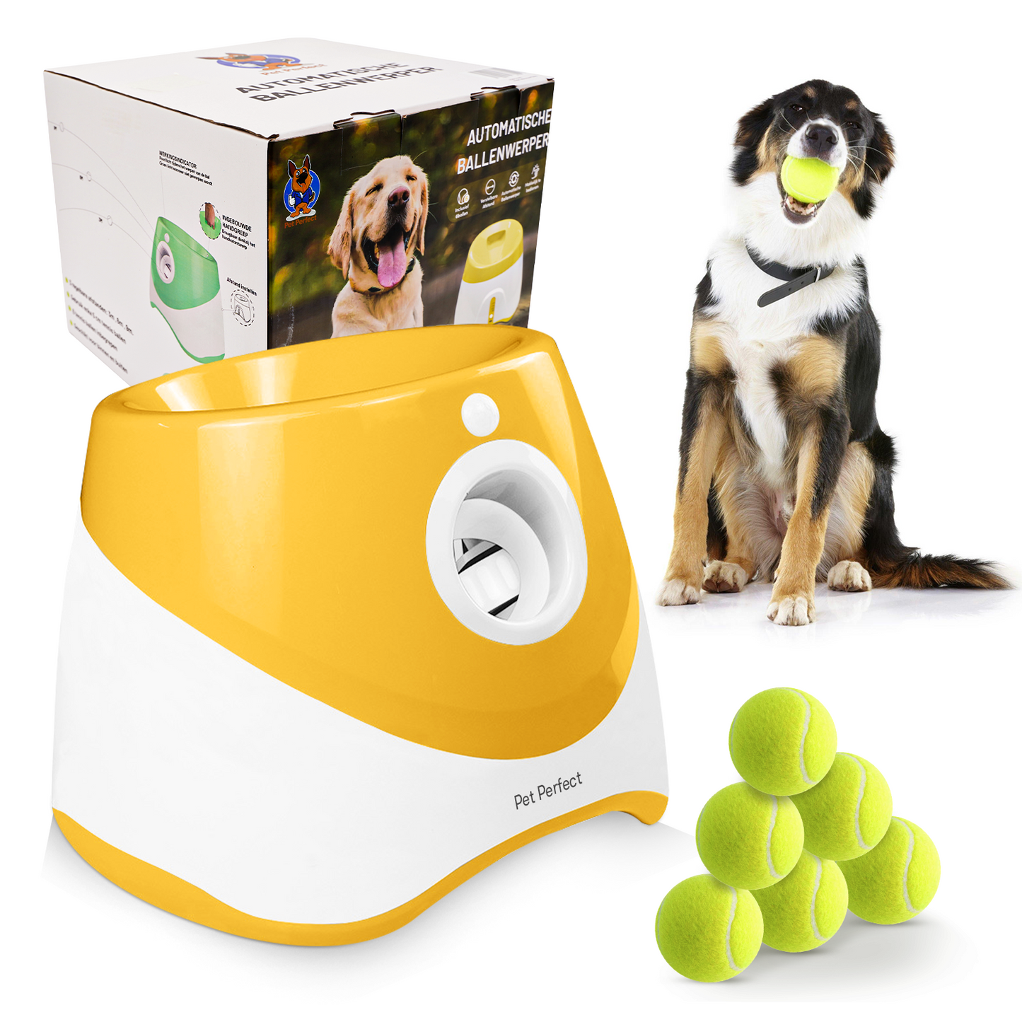 Pet Perfect automatische ballenwerper voor honden