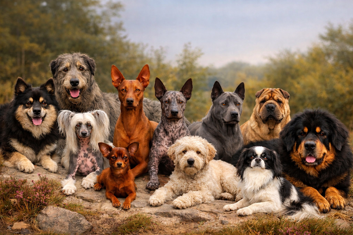 10 zeldzame hondenrassen die je niet vaak ziet
