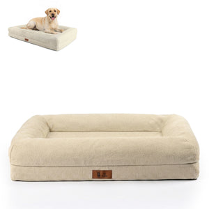Pet Perfect Orthopedische Hondenmand - Model 2 - Bouclé Cover