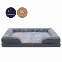 Pet Perfect Orthopedische Hondenmand - Model 3 - Cosy Antraciet