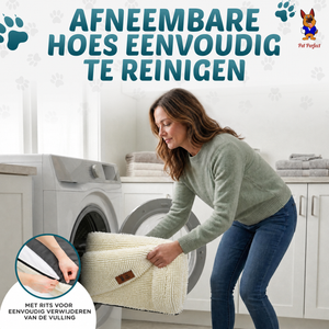 Pet Perfect Orthopedische Hondenmand - Model 2 - Rainy Cover