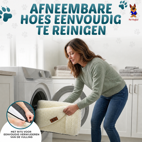 Pet Perfect Orthopedische Hondenmand - Model 2 - Rainy Cover