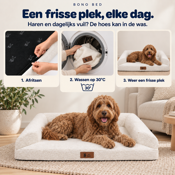 Pet Perfect BonoBed - Bouclé - 3 randen
