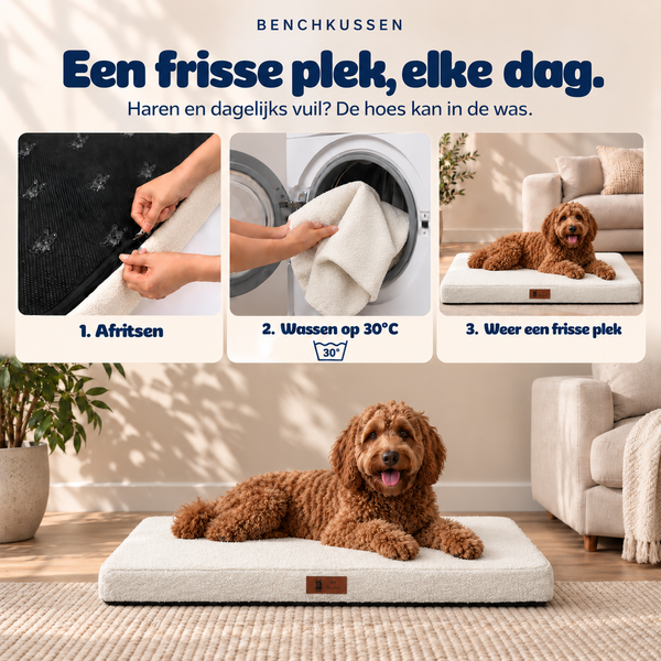 Pet Perfect BonoBed - Bouclé - Zonder Rand