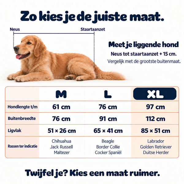 Pet Perfect HOES (zonder vulling) voor model 3 - Cozy Antraciet