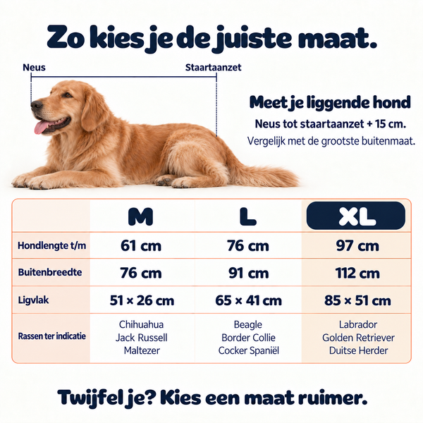Pet Perfect HOES (zonder vulling) voor model 3 - Cozy Bruin
