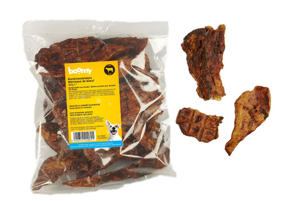 Natuurlijke Snacks - Rundvleesblokjes - 300g