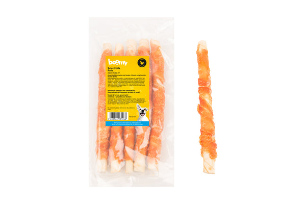 Sticks met kippenrol