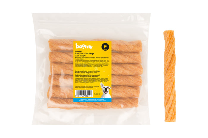 Dental chicken stick - large (20cm) - 300g