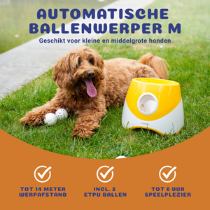 Pet Perfect Automatische Ballenwerper Hond - 58mm ETPU