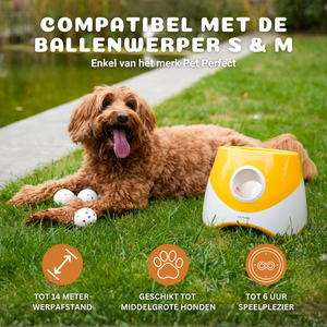 Pet Perfect ETPU Ballen - 58 mm - 4 Stuks