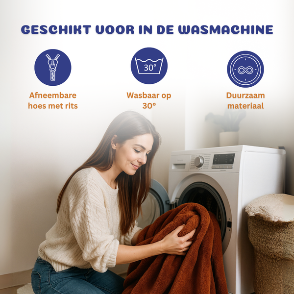 Pet Perfect Losse Hoes voor Orthopedische Donutmand