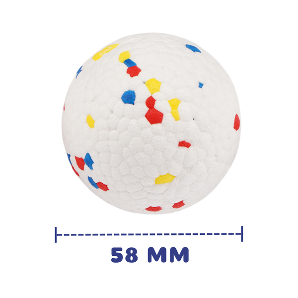 Pet Perfect ETPU Ballen - 58 mm - 4 Stuks