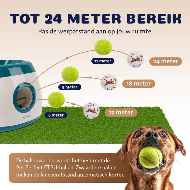 Automatische ballenwerper