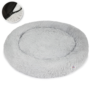Pet Perfect Fluffy Donut Hondenmand - Rond - Wasbaar