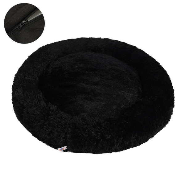Pet Perfect Fluffy Donut Hondenmand - Rond - Wasbaar