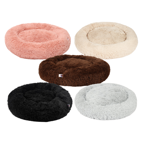 Pet Perfect Fluffy Donut Hondenmand - Rond - Wasbaar