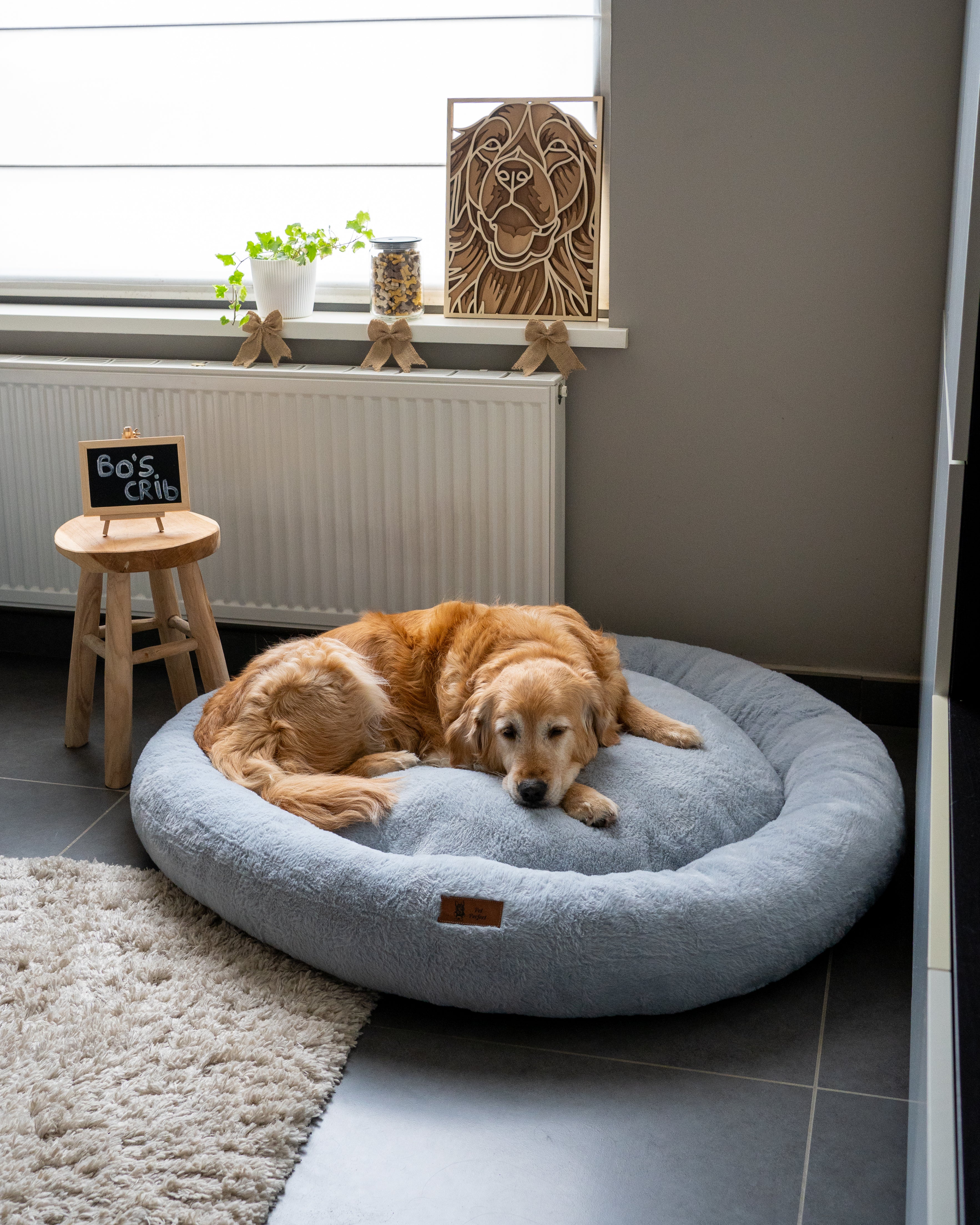 Pet Perfect donut hondenmand - Orthopedisch