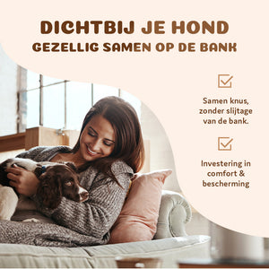 Pet Perfect Fluffy Hondendeken Bank - Bankbeschermer - Wasbaar
