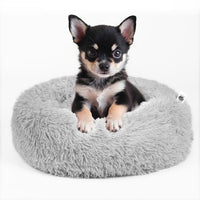 Pet Perfect Fluffy Donut Hondenmand - Rond - Wasbaar