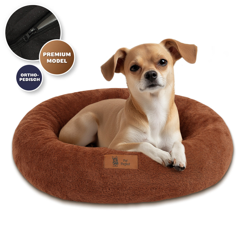 Premium Orthopedische Donut Hondenmand