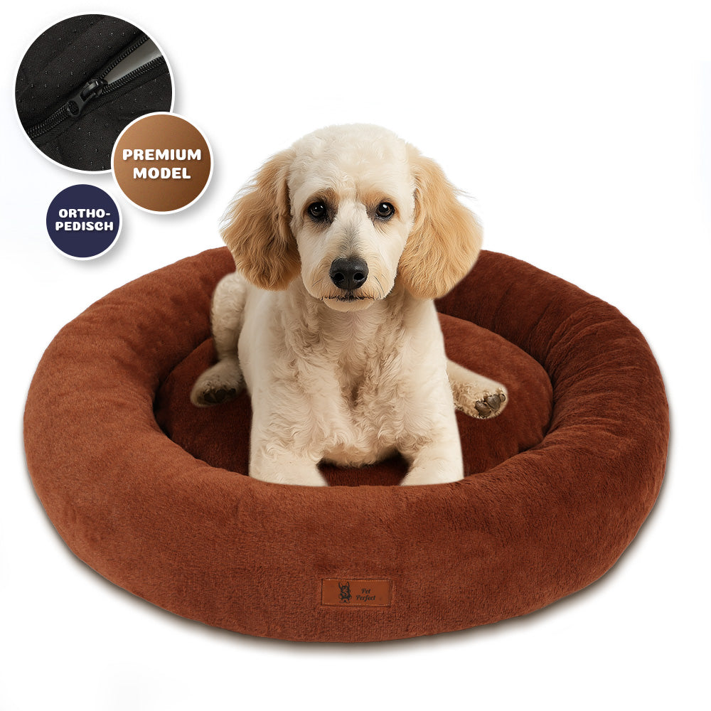 Premium Orthopedische Donut Hondenmand