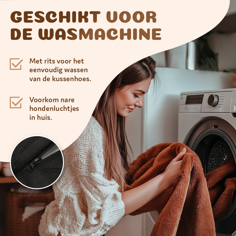 Premium Orthopedische Donut Hondenmand