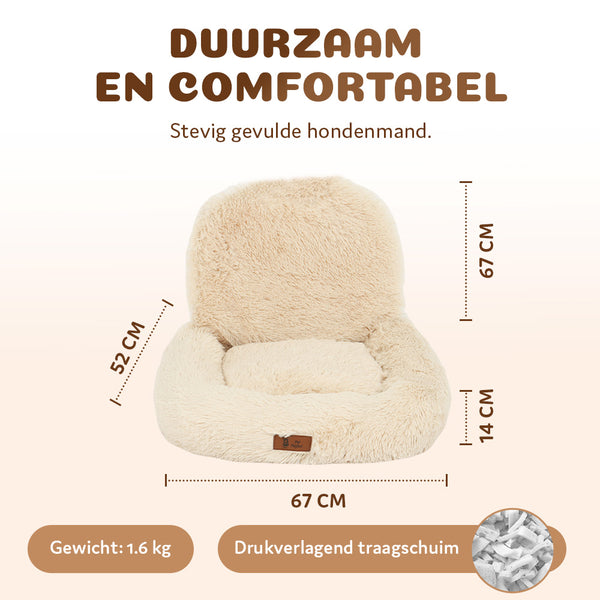 Fluffy Orthopedische Autostoel (2-in-1)