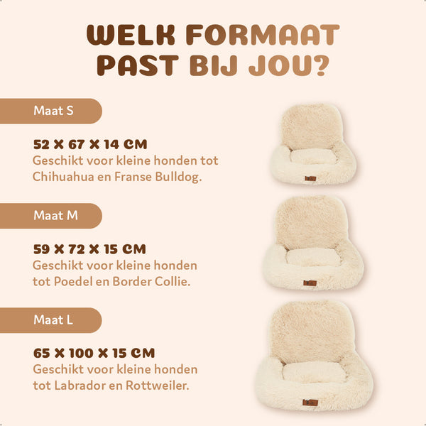 Fluffy Orthopedische Autostoel (2-in-1)