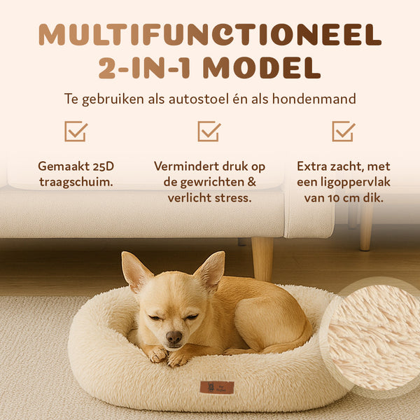 Fluffy Orthopedische Autostoel (2-in-1)