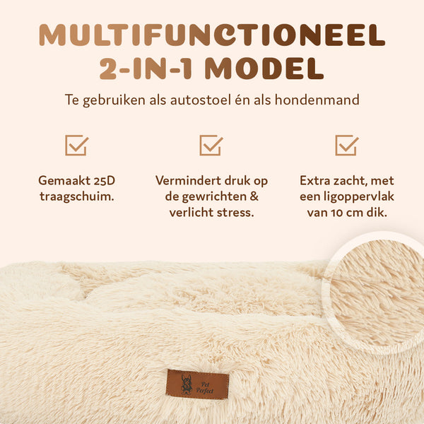 Fluffy Orthopedische Autostoel (2-in-1)