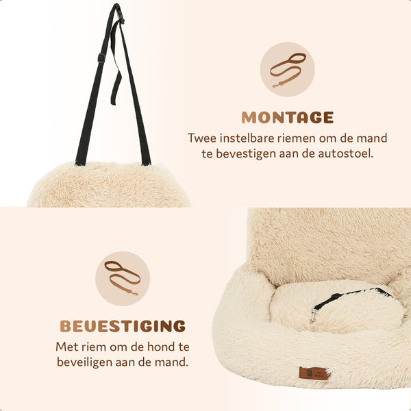 Fluffy Orthopedische Autostoel (2-in-1)