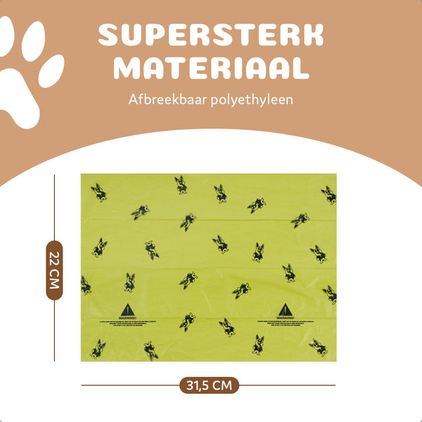Pet Perfect Ecologische Poepzakjes - 900 stuks