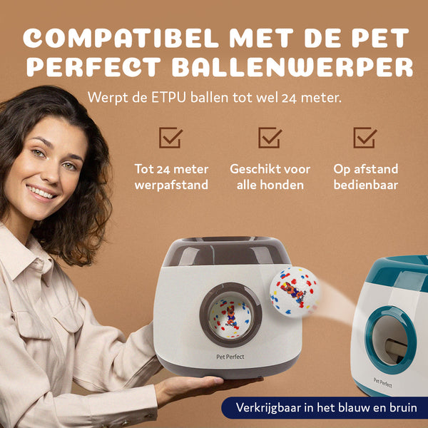 Pet Perfect - ETPU ballen - geschikt voor XL Ballenwerper