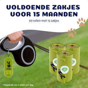 Pet Perfect Ecologische Poepzakjes - 900 stuks
