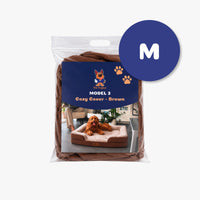 Pet Perfect HOES (zonder vulling) voor model 3 - Cozy Bruin