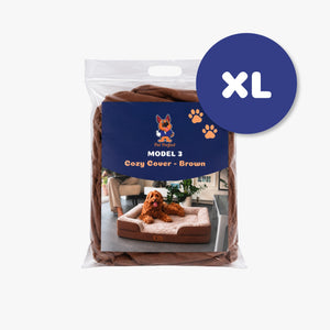 Pet Perfect HOES (zonder vulling) voor model 3 - Cozy Bruin